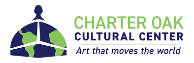 Image shows the logo of the Charter Oak Cultural Center.